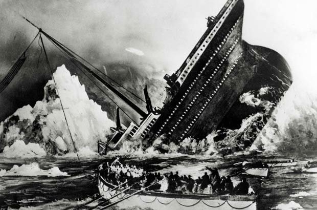 The Great Titanic Disaster At Sea April 15 1912 Dexter