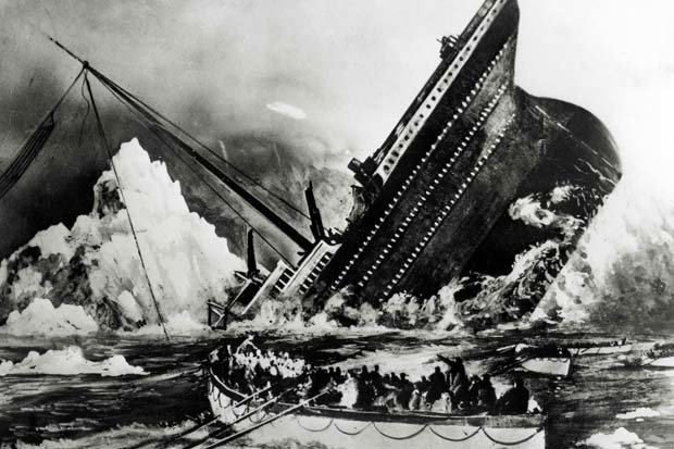 The Great Titanic Disaster At Sea April 15 1912 Dexter