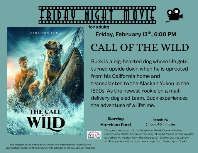 Friday Night Movie Call of the Wild Horizontal