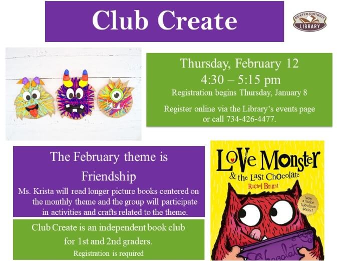 Friendship Club Create Feb 2026