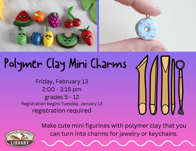 polymer clay charms feb1326