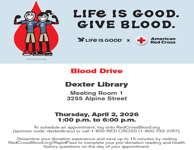 april 2026 blood drive