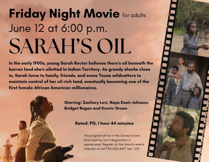 Friday Night Movie Sarahs Oil Horiz
