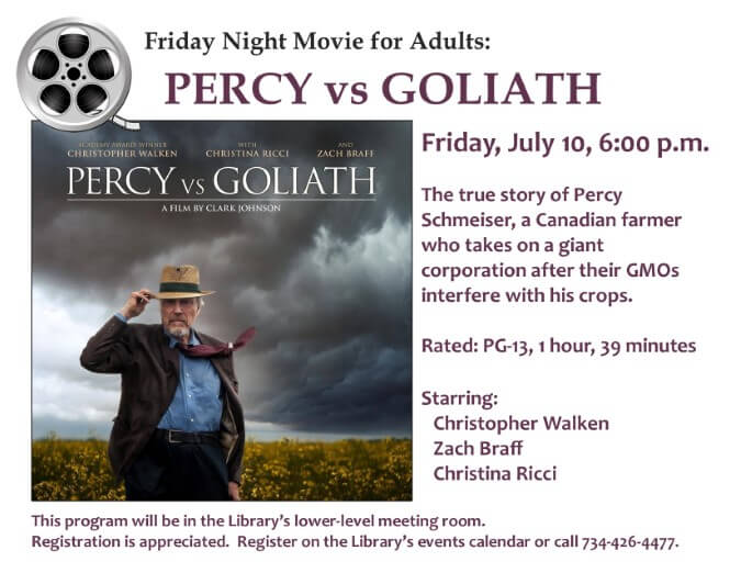 Movie Percy vs Goliath