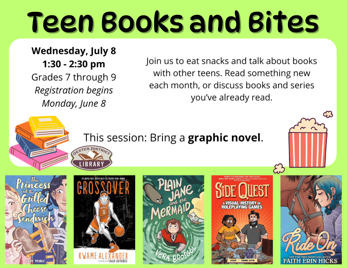teen books bites jul26